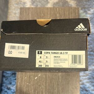Adidas Copa Tango 18.3 TF Soccer Shoes - Men’s Size 8 - Black (Brand New)